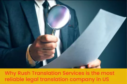 Why Rush Translation Services