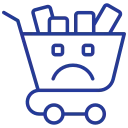 Drop in cart abandonment